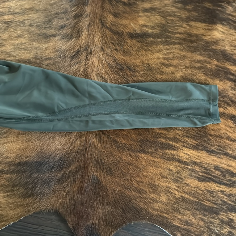 Lululemon Olive Green High-Waisted Leggings - Picture 5 of 5